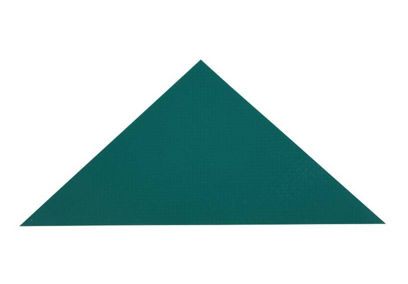 Reinforcing triangle, green