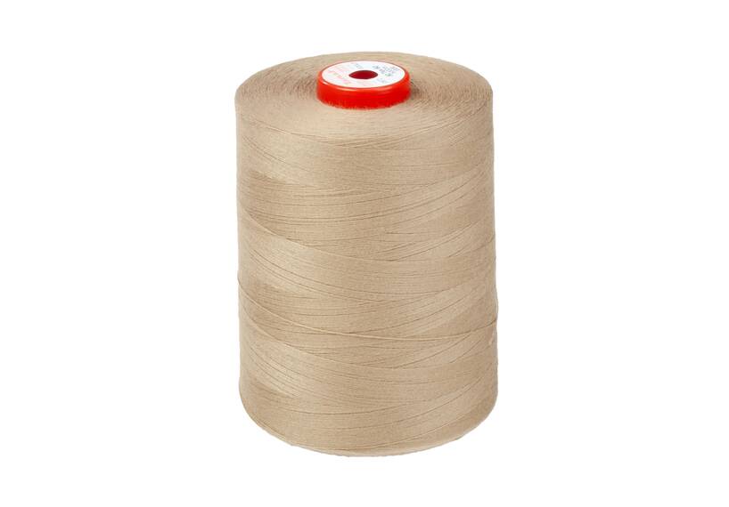 AMANN Tentgaren / naaigaren 35 waterafstotend 5000 meter, beige, 5-PACK