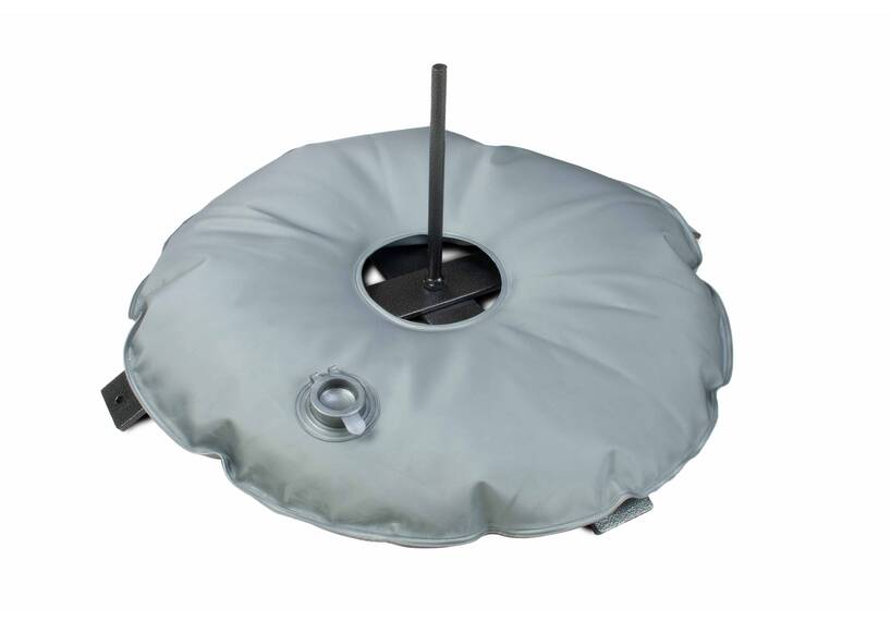 Vulbare waterzak voor beachflag kruisvoet