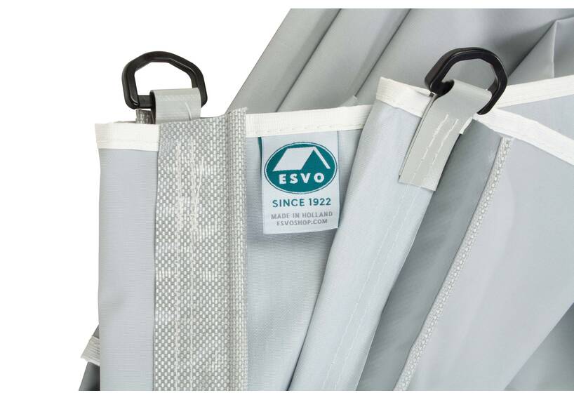 ESVO Sonnen Vordach Universal 400, leichtgrau