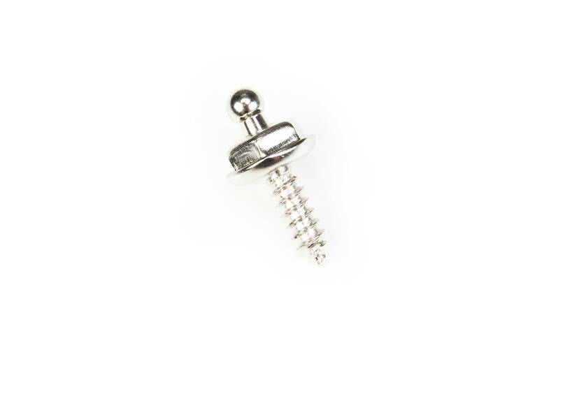 LOXX zelftapper 12 mm voor drukknoop