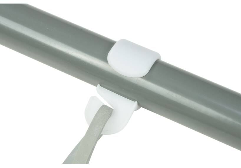 Tent clip with hook 28/25 mm