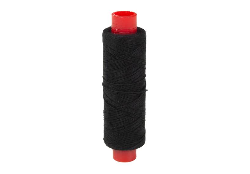 AMANN Tentgaren / naaigaren 50 waterafstotend 125 meter, zwart