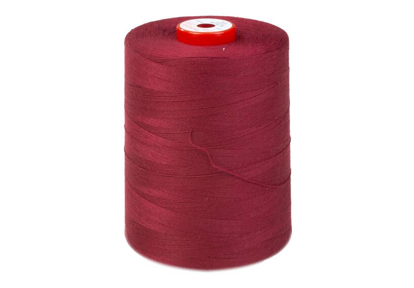 AMANN Tentgaren / naaigaren 50 waterafstotend 5000 meter, bordeauxrood, 5-PACK