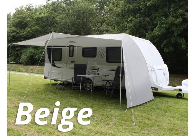 Sonnensegel Wohnwagen: Sonnendach "WILCO" 235, Grösse 8, beige