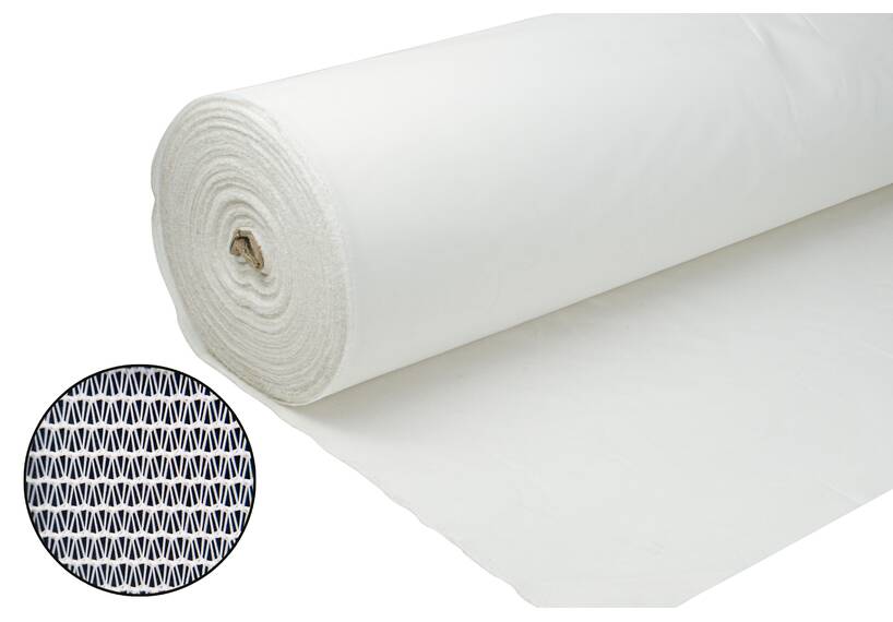 Knuttengaas / Muskietengaas extra fijnmazig 150 cm, wit
