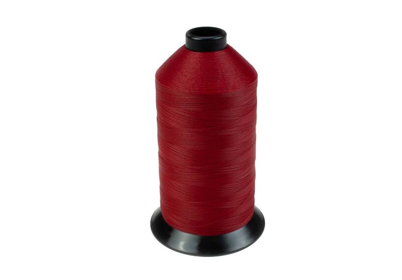 Polyester garen, Dabond 2000 V69 Coats / Heminway & Bartlett, dikte 40, ca. 5000 m, bordeauxrood