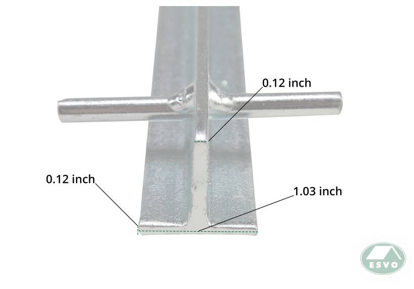 T Hering, 30 cm x 3 mm, verzinkt, Stahl