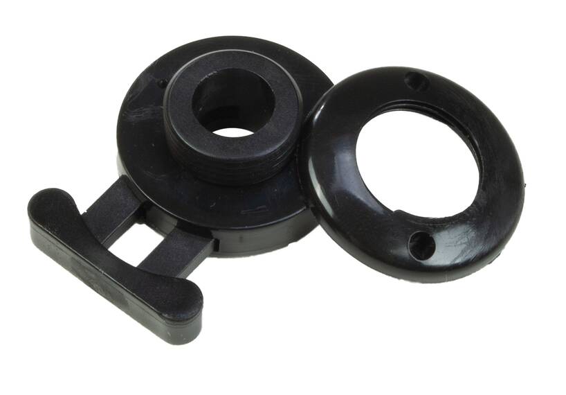 Minax losse knop zwart