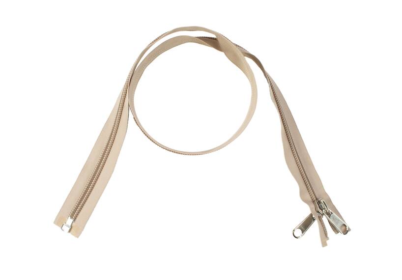 YKK Spiralreißverschlüsse 10 mm teilbar sand, 260 cm