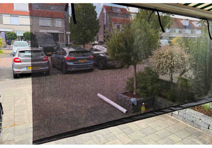 ESVO volant voor zonnescherm DeLuxe, hoogte 140 cm, inclusief alu verschuifbare zoomstok