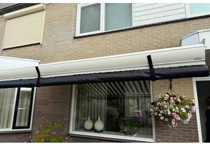 ESVO volant voor zonnescherm DeLuxe, hoogte 140 cm, inclusief alu verschuifbare zoomstok