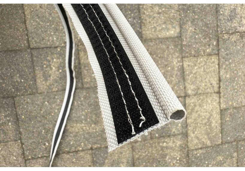 ESVO volant voor zonnescherm DeLuxe, hoogte 140 cm, inclusief alu verschuifbare zoomstok
