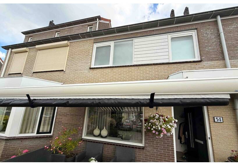 ESVO Volant voor zonnescherm, hoogte 75 cm, Basic