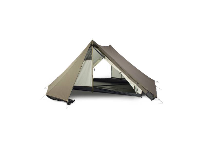 Lightweight cotton tent Eskimo green