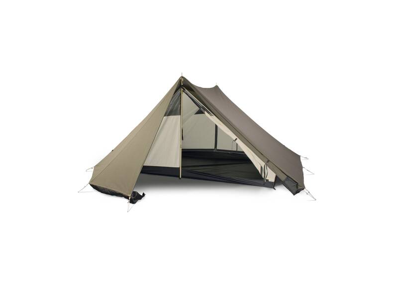 Lightweight cotton tent Eskimo green