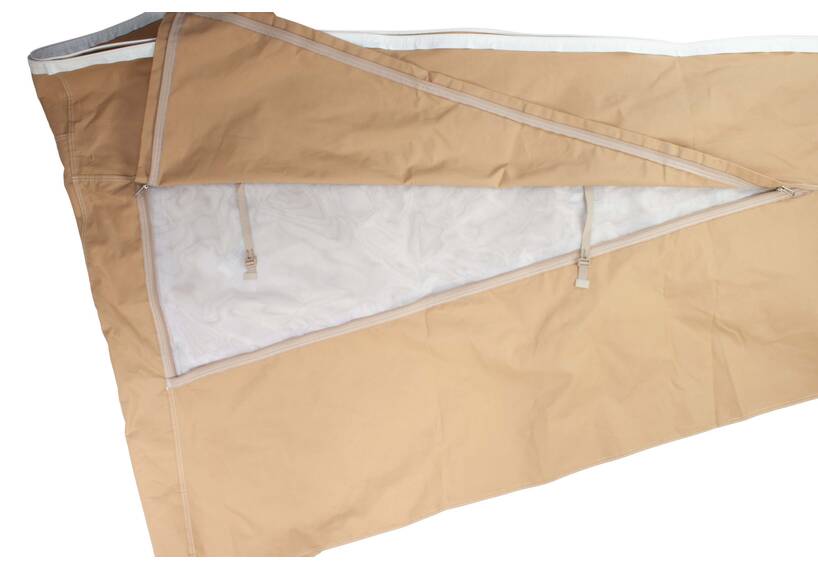 ESVO Hefdak voor Volkswagen T2B Westfalia, bouwjaar 1974 - 1979, 3 vensters - beige