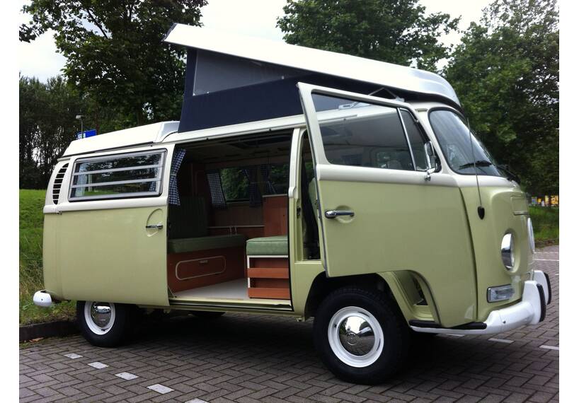 ESVO Hefdak klein voor Volkswagen T2A Westfalia, bouwjaar, 3 vensters - Orange