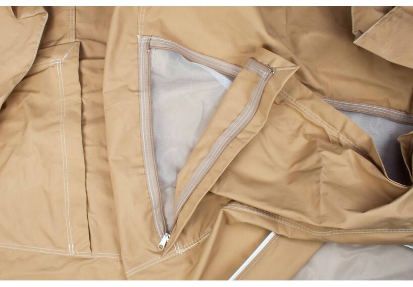 SVO Hefdak voor Volkswagen T3 Westfalia, bouwjaar 1979 - 1985, 3 vensters - beige