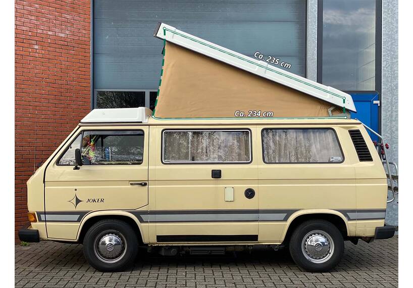 ESVO Hefdak voor Volkswagen T3 Westfalia, bouwjaar 1979 - 1985, 1 venster - Amber