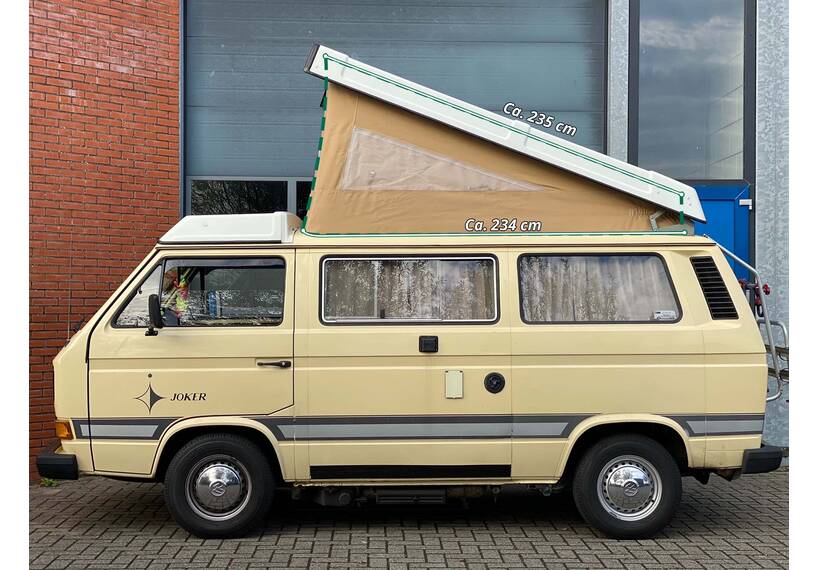 ESVO Hefdak voor Volkswagen T3 Westfalia, bouwjaar 1979 - 1985, 3 vensters - orange