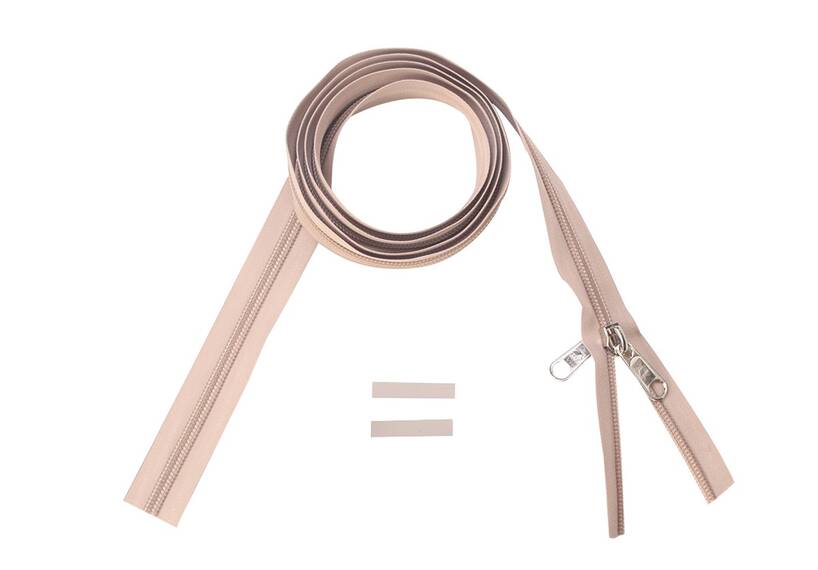 ESVO rits 10 mm niet-deelbaar, beige