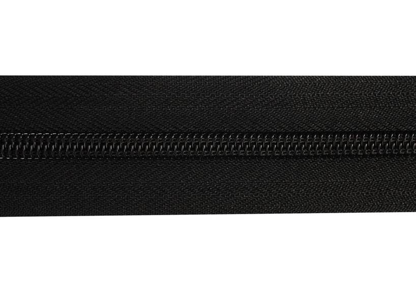 YKK rits 8 mm 2-weg niet deelbaar zwart