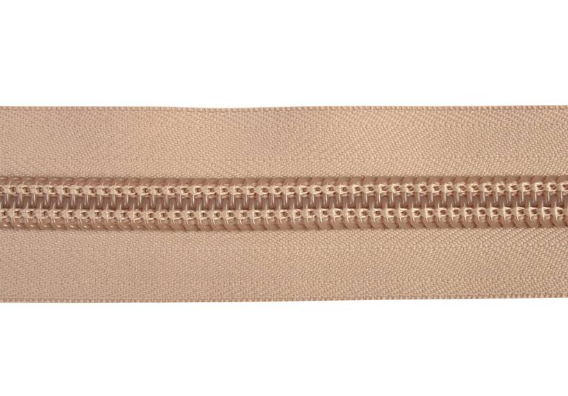YKK rits 10 mm 2-weg niet deelbaar beige
