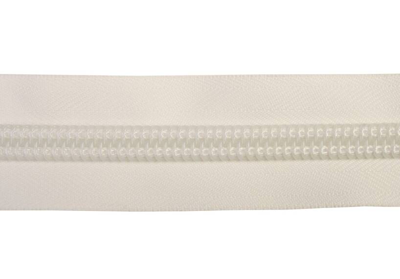 YKK rits 10 mm niet deelbaar wit