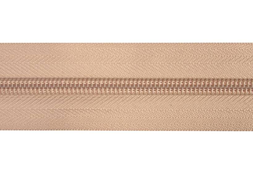 YKK rits 6 mm 2-weg niet deelbaar beige