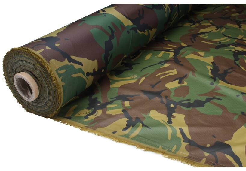Leichtgewicht Zeltstoff Nylon Ripstop 150 cm, camouflage