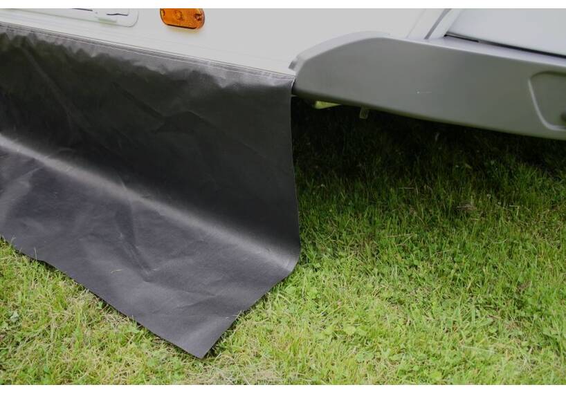 Caravan tochtstrook vanaf 1 meter, heavy duty 65 cm, div. kleuren.
