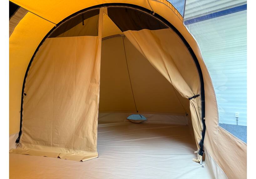 Katoenen tunneltent ESVO Sahara 250, 4 persoons, uit TenCate katoen
