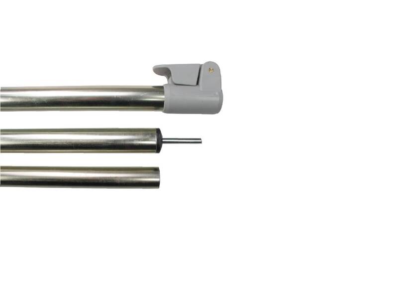 ESVO adjustable tent pole 22/19 mm, 3 parts 160-230 cm + Powergrip