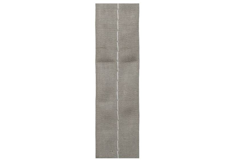 Lusband tentdoek, 200 grams katoen 20 mm, grijs