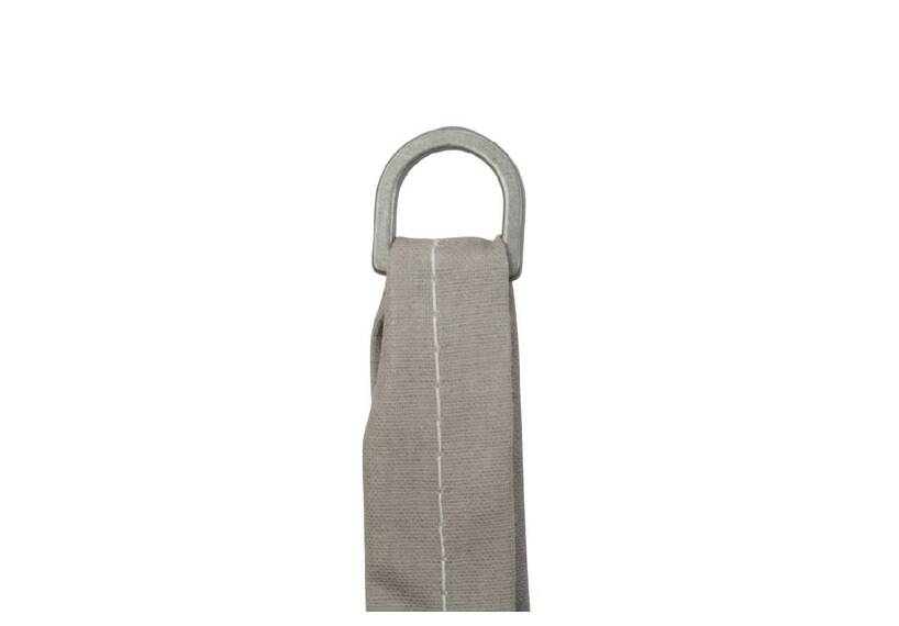 Lusband tentdoek, 200 grams katoen 20 mm, grijs