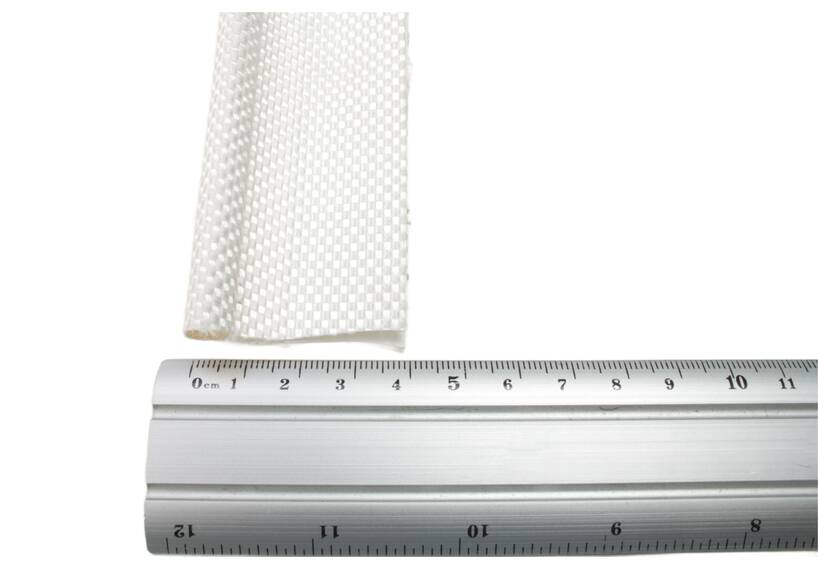 Caravanpees 8,5 mm met dubbele vlag, voortentpees, wit