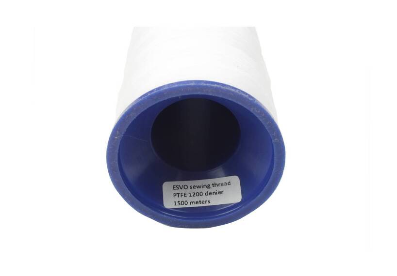 ESVO PTFE garen klos 1500 meter dikte 40 extreem sterk 1200 denier uv-bestendig ecru/naturel