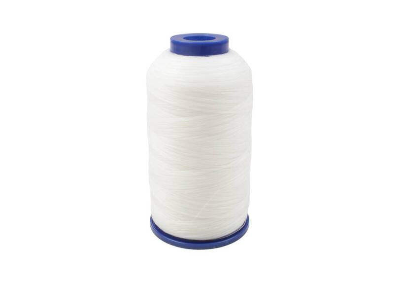 ESVO PTFE garen klos 1500 meter dikte 40 extreem sterk 1200 denier uv-bestendig ecru/naturel