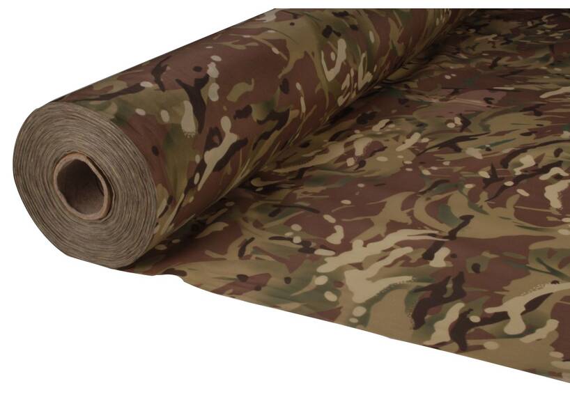 Camouflage stof. Waterdicht. Lichtgewicht nylon ripstop 150 cm, 80 gr/m² MULTICAM