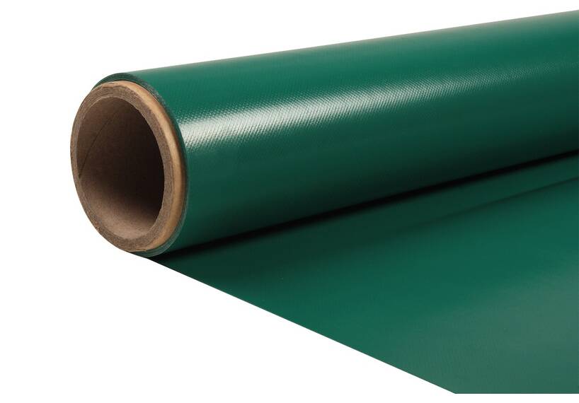 Versterkt PVC voor dekzeil en meer, groen 650 gram