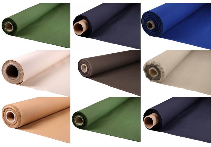 TenCate PolyCotton KA-46 RESTSTUKKEN, assorti kleuren