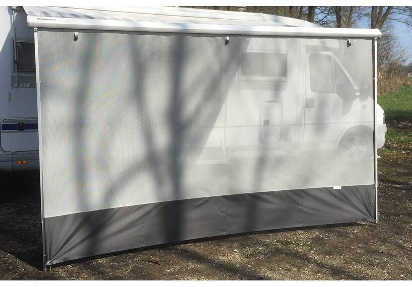 Sunblocker voor Fiamma en Omnistor grijs 190 x 330 cm