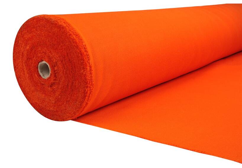 Vlaggendoek uit Titan Spun Polyester, 154 cm, oranje