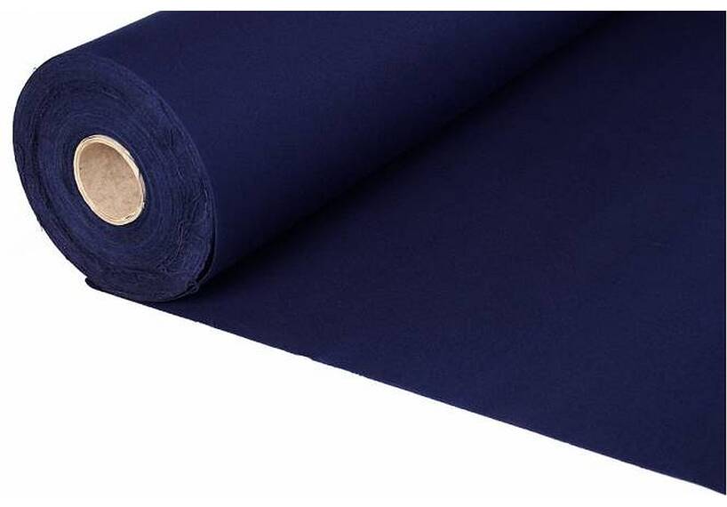 Fabric for outdoor cushions and pillows, Canvas Royal Blue 00077