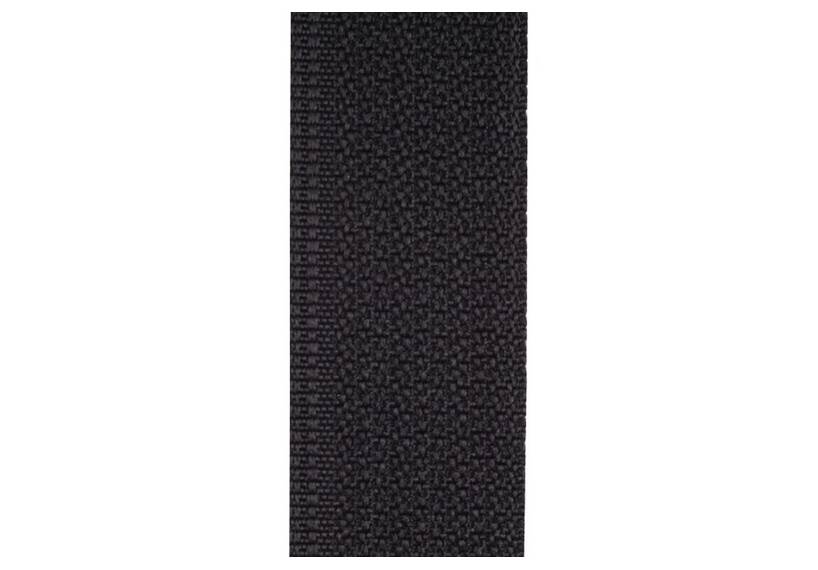 Tent tape 16 mm, polyester, black [CLONE]