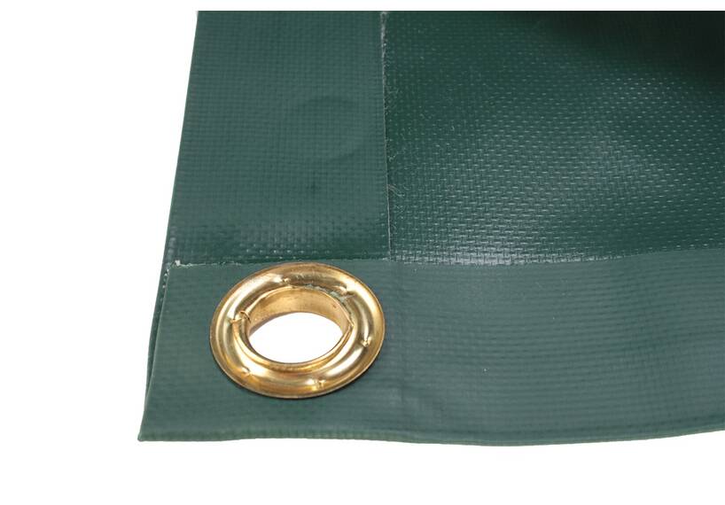 PVC dekzeil groen